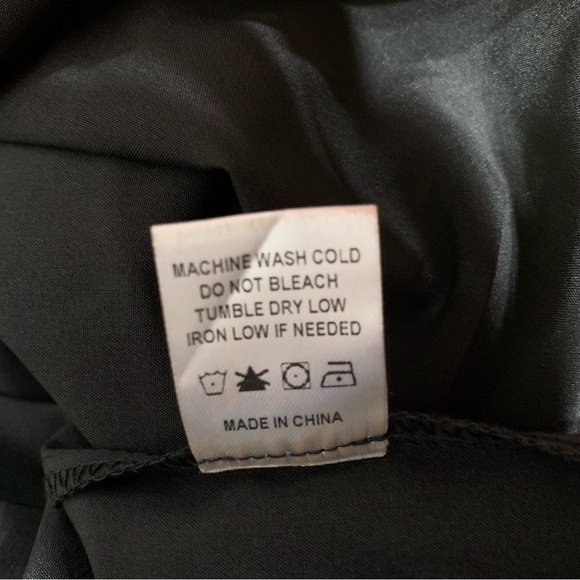 FASHION NOVA LITTLE BLACK DRESS BLACK COCKTAIL DRESS - Picture 7 of 10